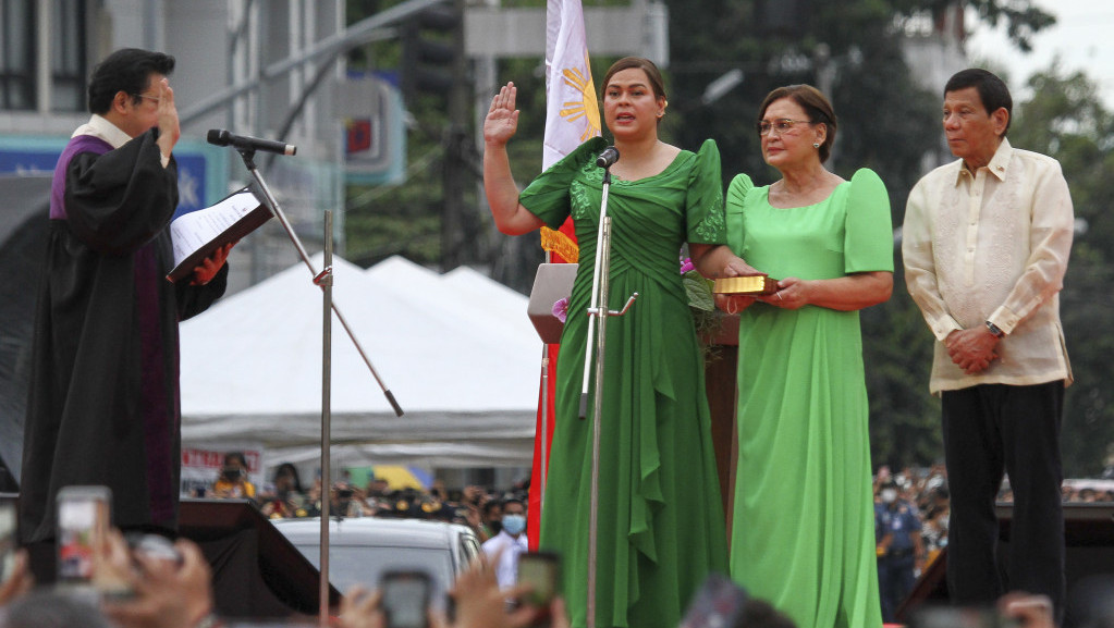 Duterteova ćerka položila zakletvu za potpredsednicu Filipina