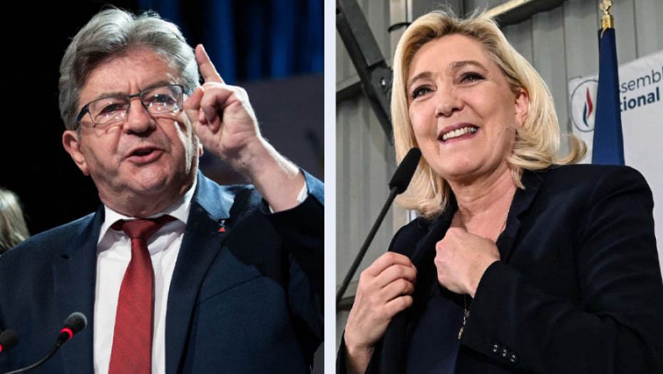 Le Pen nakon izbora u Francuskoj: Najveća pobeda u istoriji, Melanšon: Neuspeh "makronije"