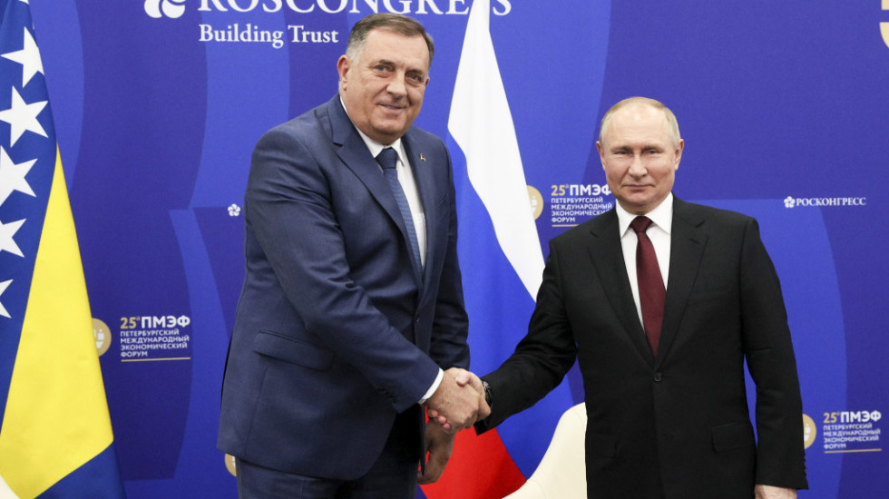Dodik: Sastanak s Putinom uspešan, završetak gasovoda bi Republici Srpskoj doneo dve nove elektrane na gas