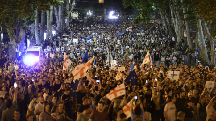 Demonstranti u Tbilisiju traže da Gruzija postane članica EU