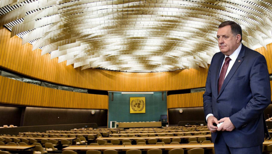 Dodik poslao pismo UN: Bosna i Hercegovina ne stoji iza rezolucije o Srebrenici