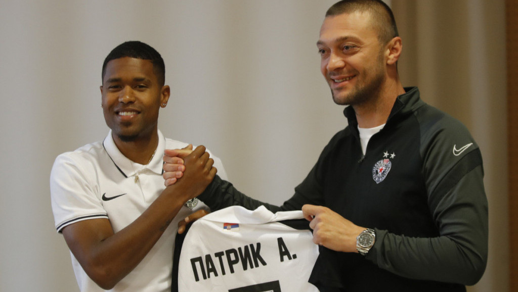 Došao sam u Partizan da uzmem titulu: Patrik Andrade predstavljen kao novi fudbaler crno-belih
