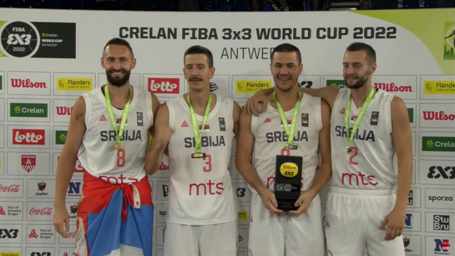 Srbija peti put prvak sveta u basketu 3x3, pobeđena Litvanija u finalu