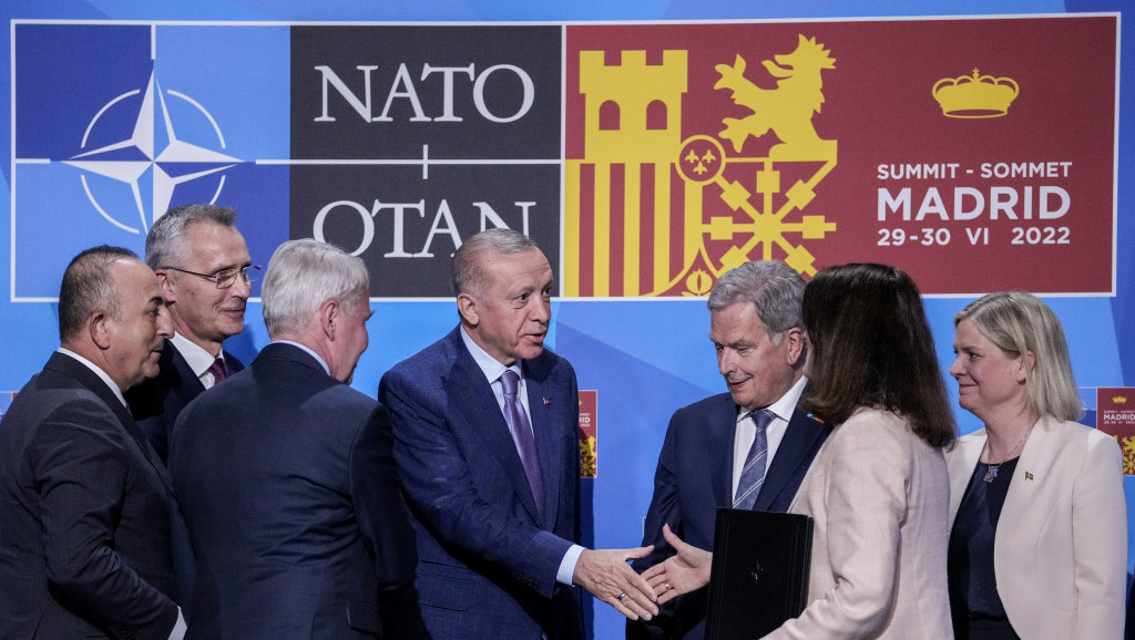 Ulaznica za NATO: Švedska i Finska obećale da će sprečiti finansiranje Radničke partije Kurdistana