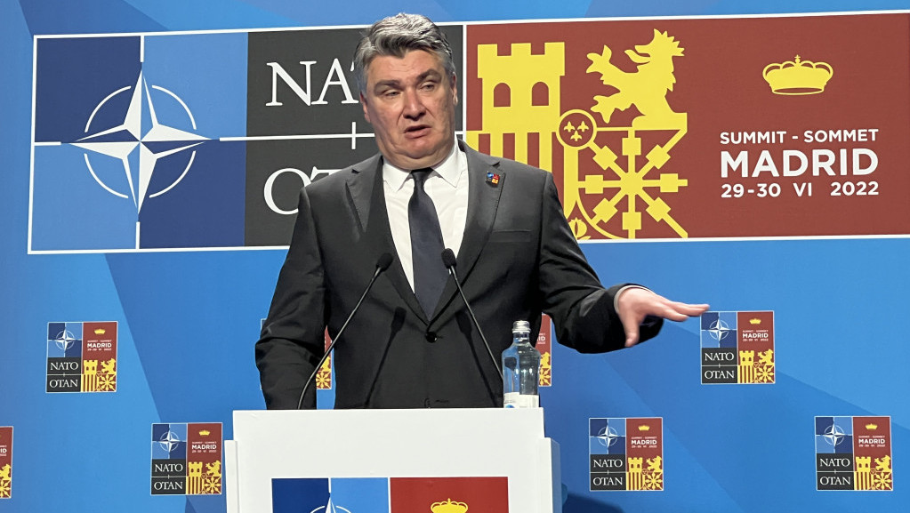 Milanović u Madridu: Destabilizacija BiH može imati ozbiljne implikacije za region i NATO