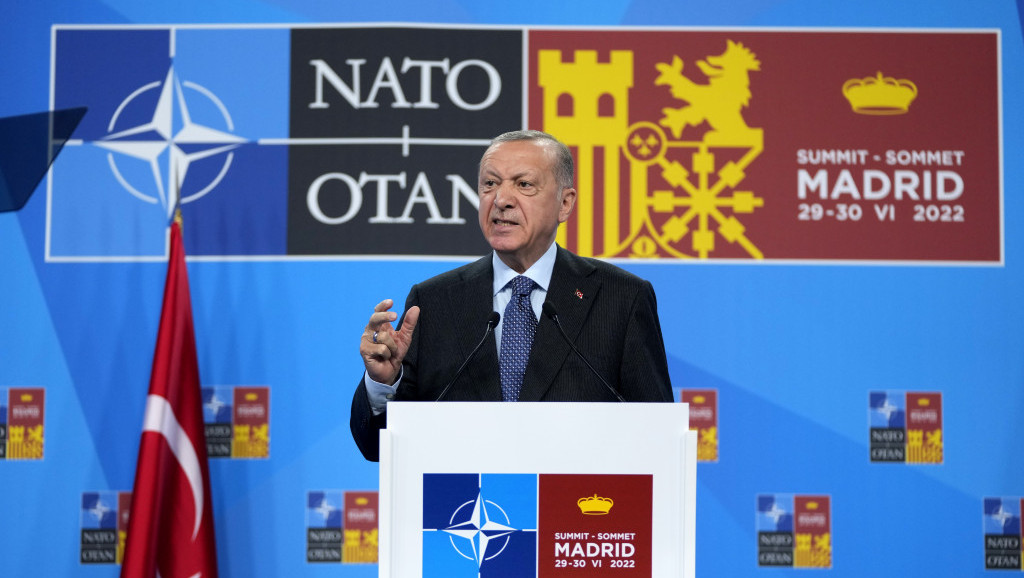 Erdogan sa švedskim premijerom: Odnos prema teroristima presudiće o stavu Ankare o švedskom putu u NATO