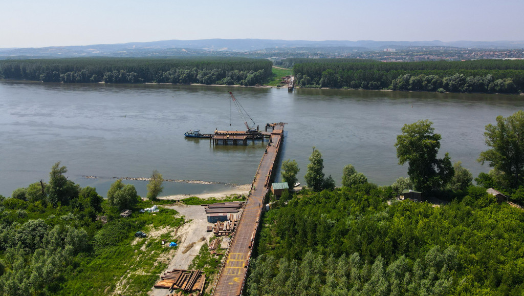 Počeli pripremni radovi za most preko Dunava na Fruškogorskom koridoru