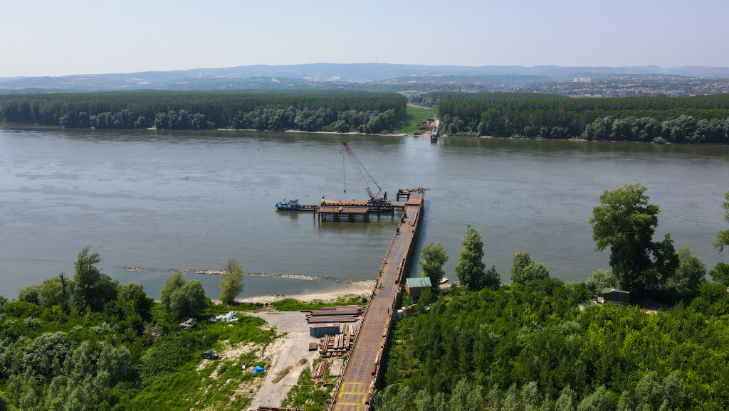 Počeli pripremni radovi za most preko Dunava na Fruškogorskom koridoru