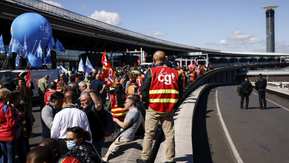 Štrajk na najvećem francuskom aerodromu, brojni protesti planiraju se i u Španiji