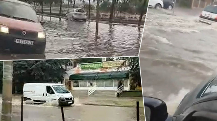 Snažno nevreme pogodilo Niš i Krupanj: Pojedine ulice pod vodom, grad naneo štetu usevima