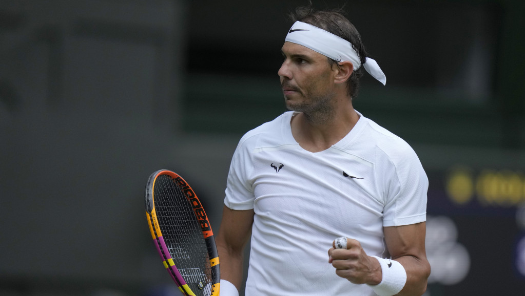 Sonego bez šansi: Rafael Nadal u osmini finala Vimbldona