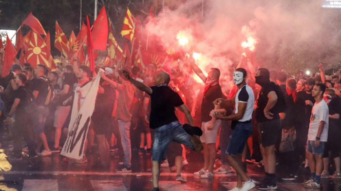 Optužnica protiv 12 učesnika protesta u Severnoj Makedoniji