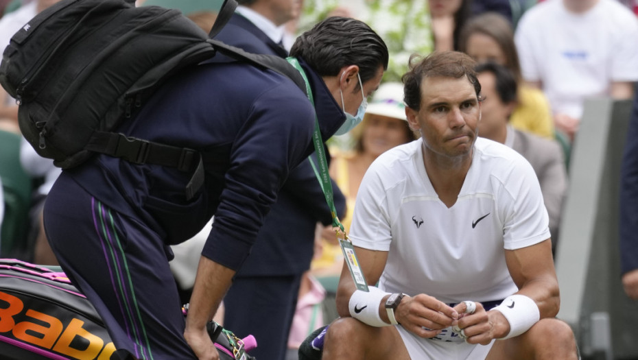 Nadal želi da igra protiv Kirjosa sa rupturom u mišiću trbušnog zida od sedam milimetara