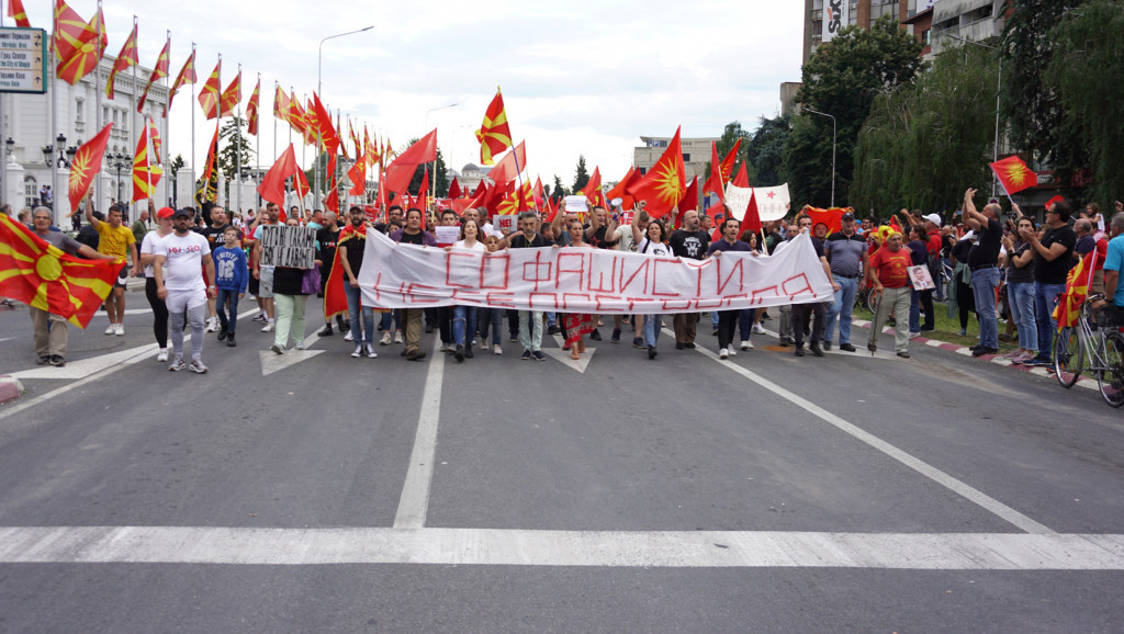 Završen osmi dan protesta u Skoplju, demonstranti poručili: "Sada ćemo mi da pobedimo"