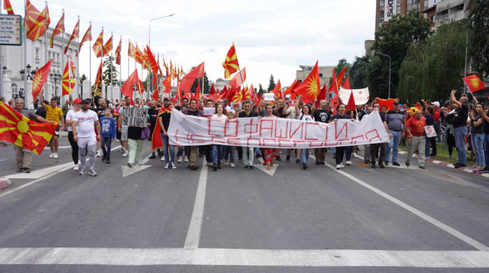 Završen osmi dan protesta u Skoplju, demonstranti poručili: "Sada ćemo mi da pobedimo"