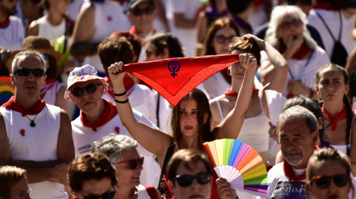 Protest u Pamploni zbog prijave o silovanju tokom trke sa bikovima