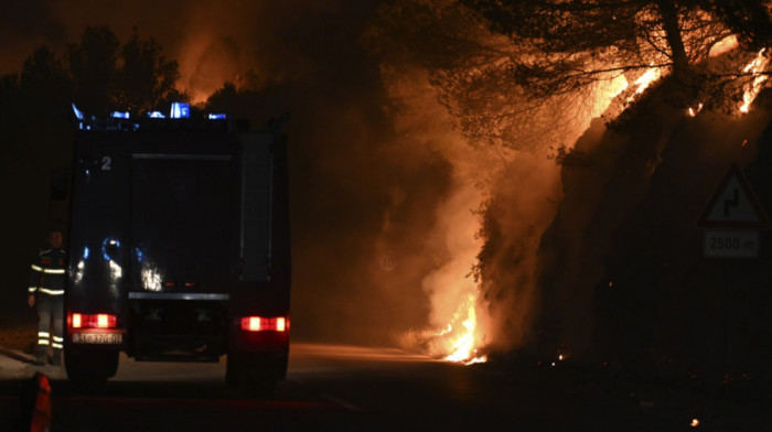 Lokalizovan požar u blizini Rijeke