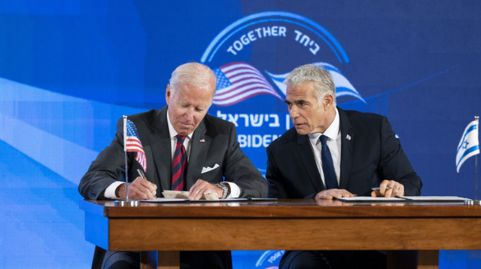 Bajden i Lapid potpisali Jerusalimsku deklaraciju: Zajedno sprečavaju razvijanje nuklearnog oružja u Iranu