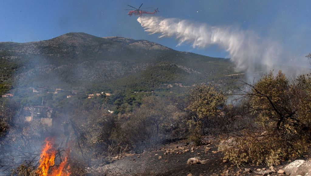 Upozorenje na opasnost od požara u Grčkoj