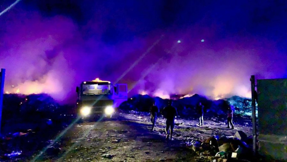 Požar na deponiji u Preševu, proglašena vanredna situacija na delu teritorije opštine