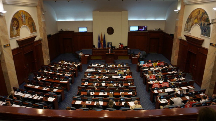 Sednica Sobranja o rekonstrukciji kabineta Dimitra Kovačevskog, u vladu ulaze ministi iz Alijanse za Albance
