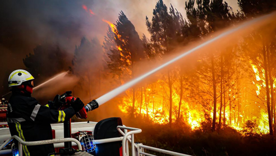 Zbog suše opasnost od novih požara na jugozapadu Francuske