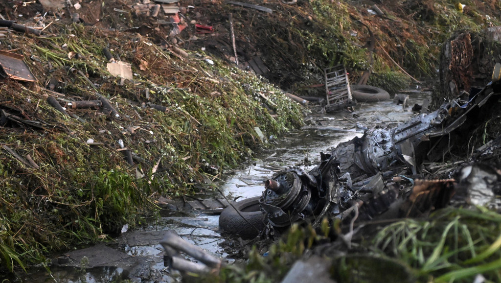 Vatrogasna služba Grčke: Nema opasnih materijala na mestu pada aviona