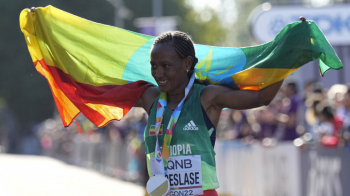Gebreslase osvojila zlatnu medalju u maratonu na SP