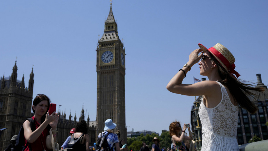 Britanska meteorološka služba: Godina 2022. najtoplija u istoriji Ujedinjenog Kraljevstva