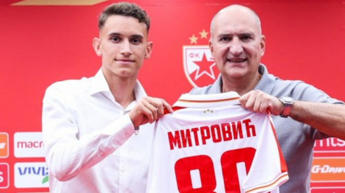 Stefan Mitrović promovisan kao novi fudbaler Crvene zvezde