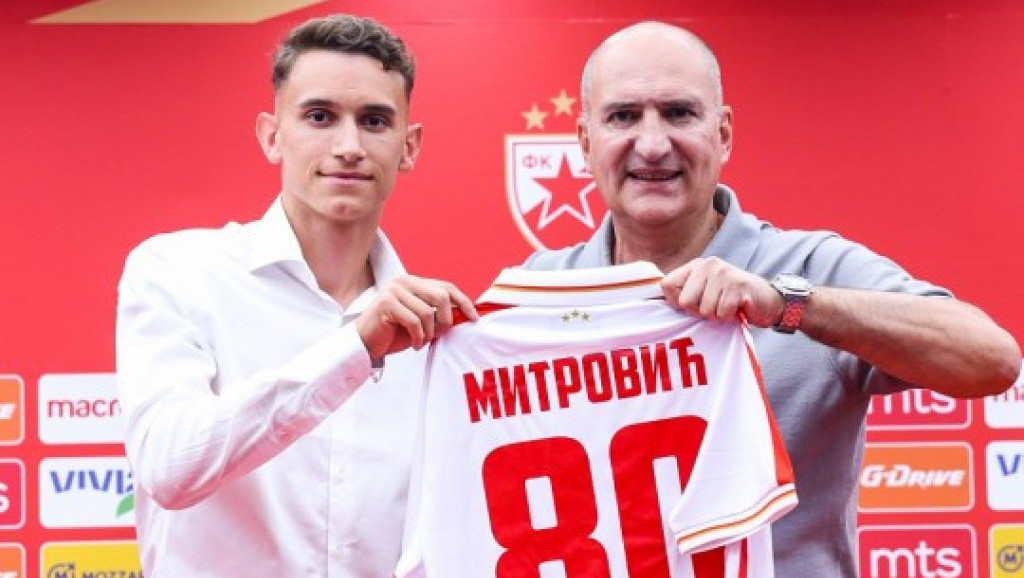 Stefan Mitrović promovisan kao novi fudbaler Crvene zvezde
