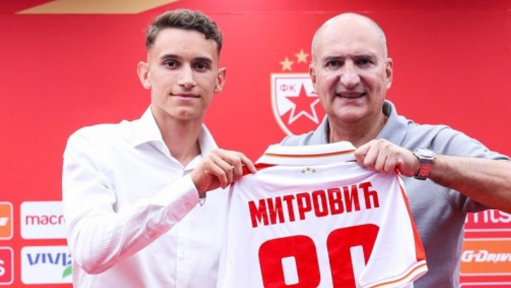 Stefan Mitrović promovisan kao novi fudbaler Crvene zvezde