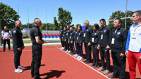 Ministar Vulin ispratio sportiste pripadnike MUP-a na Svetsko prvenstvo policajaca u Roterdam