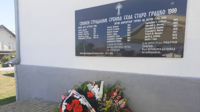 Obeležavanje godišnjice zločina nad Srbima u Starom Grackom, kancelarija za KiM: Ubice nisu privedene pravdi