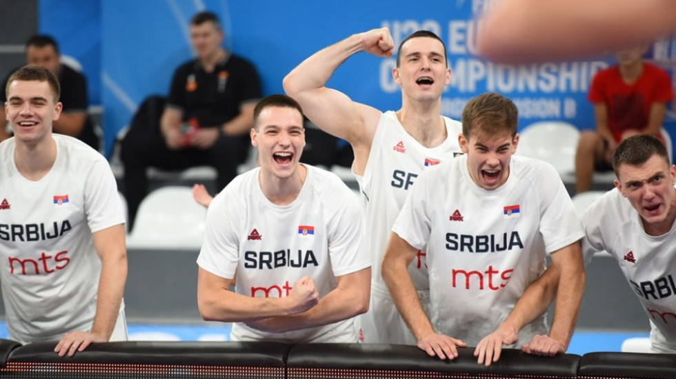 Srbija u finalu Evropskog prvenstva: Mladi košarkaši nadigrali Estoniju
