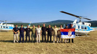 Piloti koji su se borili sa vatrenom stihijom u Sloveniji vratili se u Srbiju