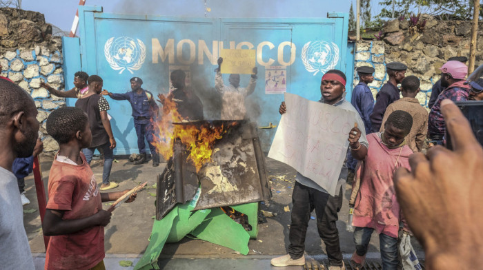Demonstranti u Kongu napali misiju mirovnih snaga UN