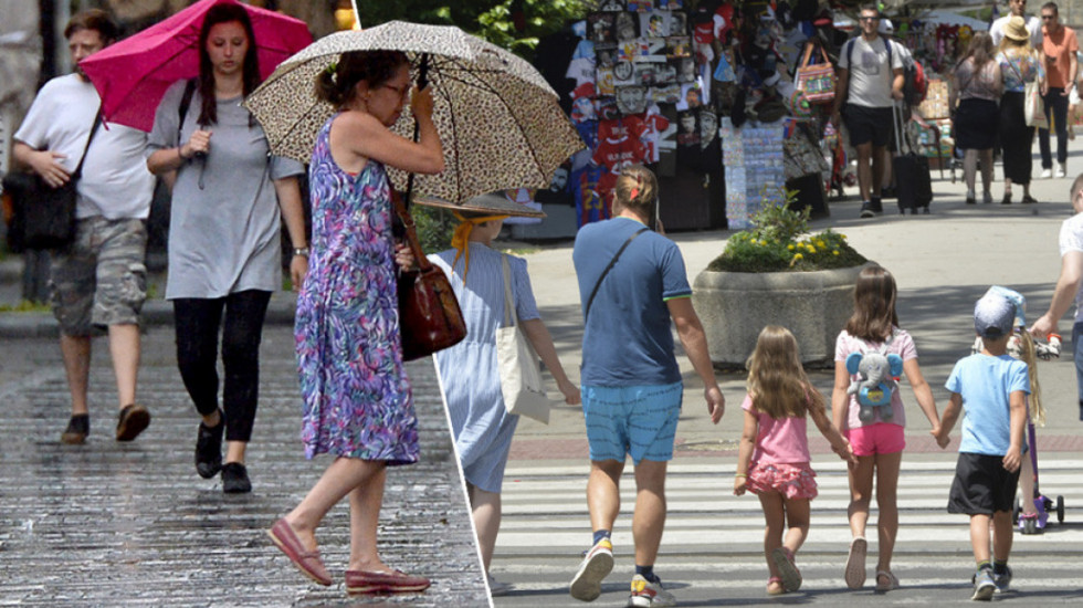 Vremenska klackalica: Danas paklene vrućine, a onda nam stiže zahlađenje sa kišom