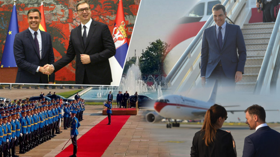Pedro Sančez u Beogradu - Svečani doček i sastanak s Vučićem: Španija iskreni prijatelj Srbije