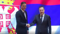 Dačić sa Sančezom: Hvala za principijelnu poziciju Španije po pitanju KiM, kao i za podršku Srbiji na evropskom putu