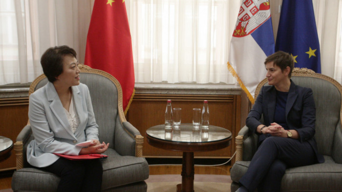 Brnabić sa Čen Bo o saradnji, ali i Tajvanu: "Srbija podržava politiku jedne Kine"