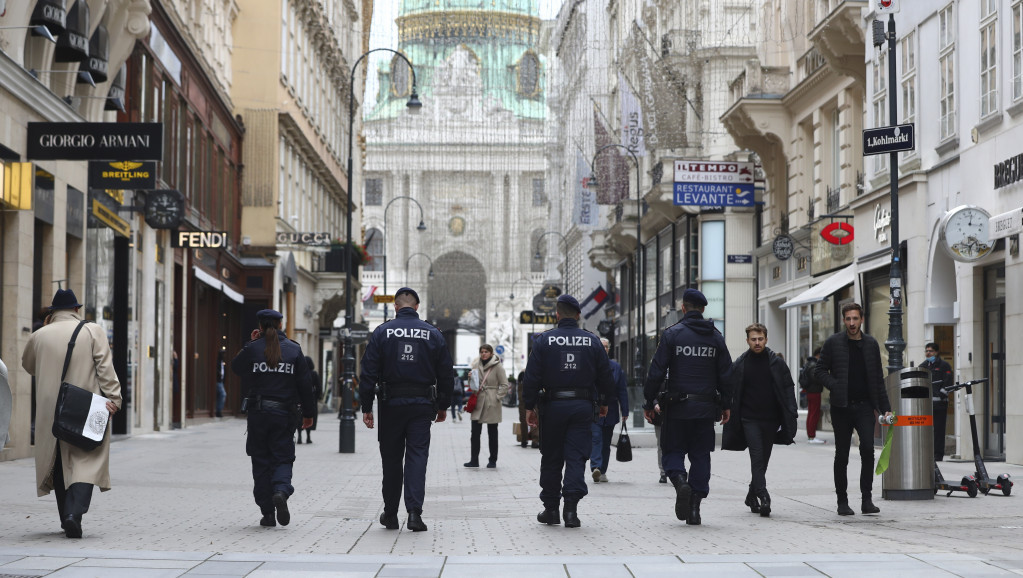 Optužnica protiv šestorice osumnjičenih da su saučesnici teroriste koji je u Beču ubio četiri osobe