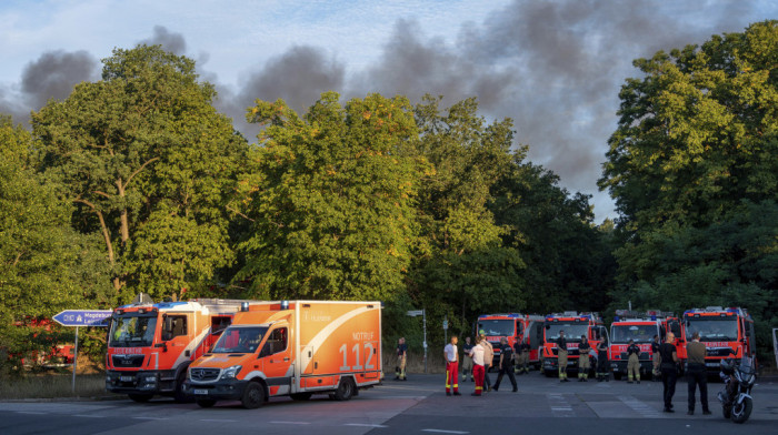 Eksplozije i požar na poligonu eksplozivnih sredstava u Berlinu