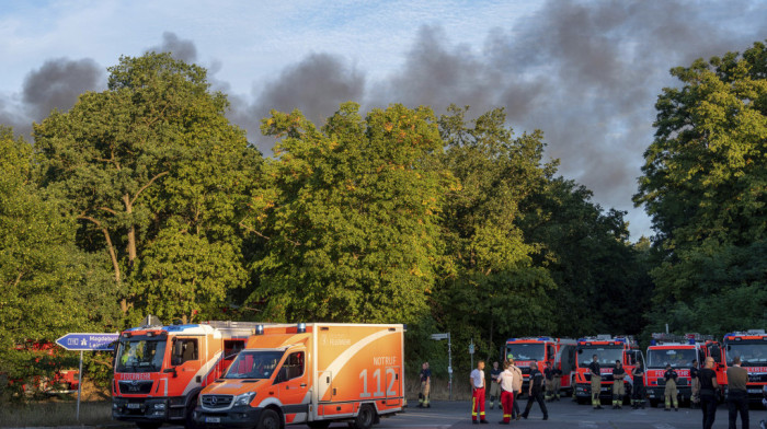 Eksplozije i požar na poligonu eksplozivnih sredstava u Berlinu