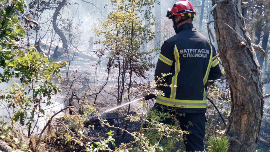 Požar kod Preševa pod kontrolom, sprečeno da se vatra proširi na okolne kuće