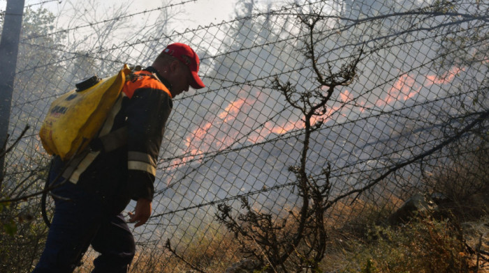 Vatra opkolila naselje kod Trebinja: Vatrogasci svim snagama brane kuće