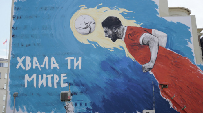 Aleksandar Mitrović dobio mural u Beogradu