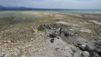 Nivo vode u italijanskom jezeru Garda na istorijskom minimumu
