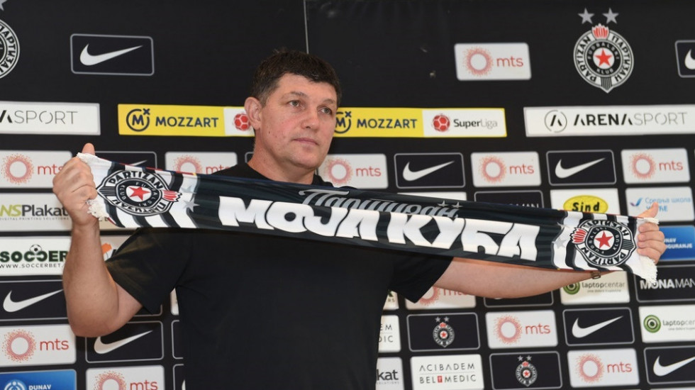 Partizan promovisao Petrića: Nisam vatrogasac, tu sam da pomognem klubu