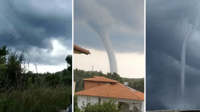 Impresivan prirodni fenomen na Halkidikiju izazvao strah kod kupača, a potom i oduševljenje (VIDEO)